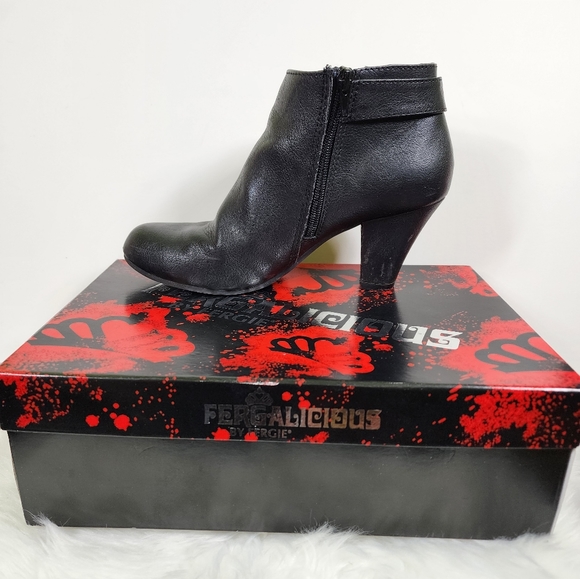 fergalicious black ankle boots